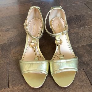 Coach Womans Heels Size 7.5